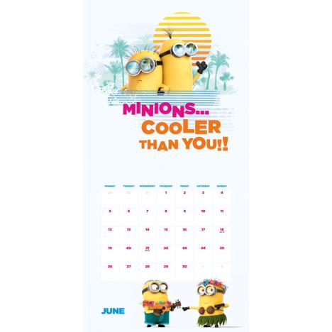 Minions 2017 Square Calendar Extra Image 2